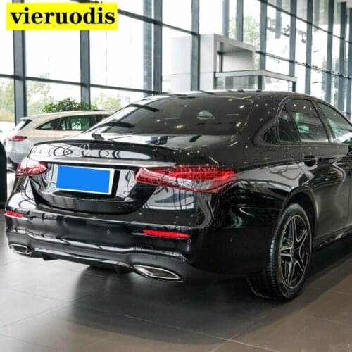 For Mercedes W213 2016-2020 E-class E200 E300 E320 Spoiler ABS Car Rear Trunk Wing Spoiler