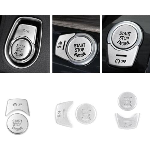 Car styling for BMW F chassis F10 F20 F21 F30 F34 F07 F52 F25 F26 F15 F16 E70 E71 ENGINE START STOP switch button
