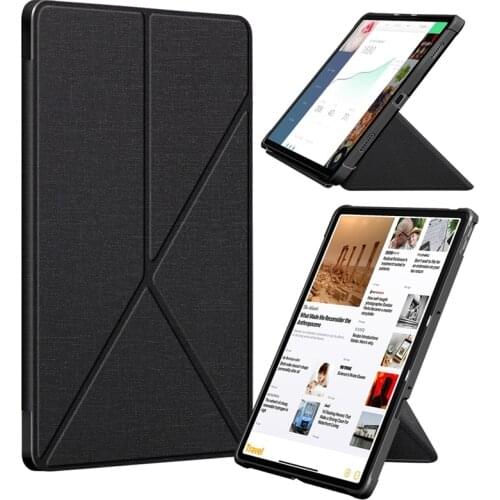 Origami protective cover for Lenovo Tab P11 TB-J606F magnetic smart tablet, including protective film and pen