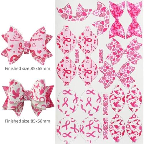 1PC Faux PU Leather Fabric Sheet DIY Handmade Making Craft Bow-knot Position Material Hair Accessories