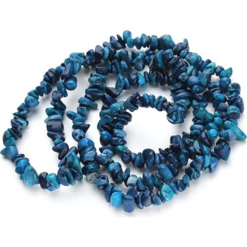 1 String 80cm Natural Stone Blue Coral Loose Spacer Beads 8mm For Diy Bracelets Necklaces Jewelry Making Findings