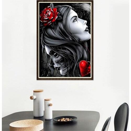 5D Diamond Painting Embroidery DIY Paint-By-Diamond Kit Wall Decoration - Girl