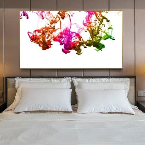 Watercolor Abstract Wall Art Canvas Prints Modern Colorful Line Home Decor Pictures Posters For Living Room Cuadros Decoration