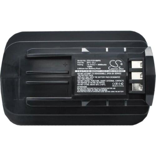 Cameron Sino 4000mAh battery for FESTOOL C15 PSC/PSBC 400/420 Quadrive T18 TSC55 T15 T18 Drill Drivers T18+3 498343 499849