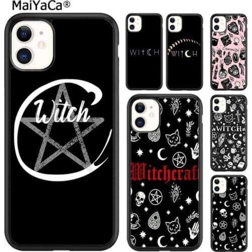 MaiYaCa MAGIC Witchcraft Herb Witch Witchy Sailor Phone Case For iPhone SE 6s 7 8 plus X XR XS 11 12 pro max Samsung S8 S9 S10
