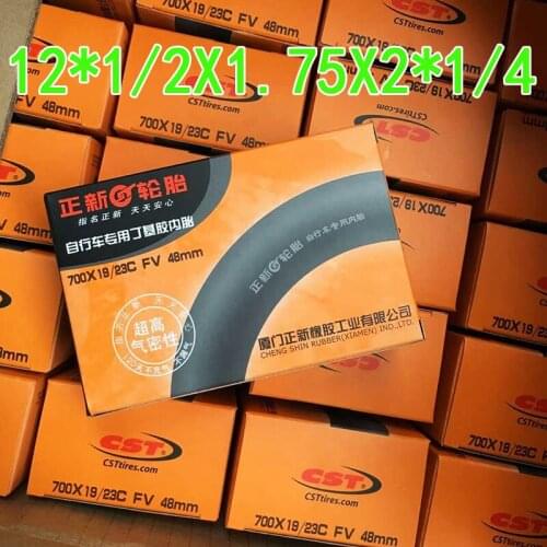 Cst KID Bicycle Tube 12-1/2*1.75*2-1/4 American Valve tire BABY BIKE BICYCLE Inner Tire