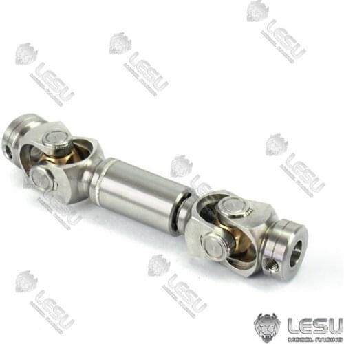LESU DIY TMY Dumper Metal 66-73MM Drive Shaft 5MM for 1/14 RC Tractor Truck TH16946-SMT3