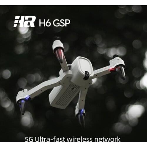H6 RC Mini Drone GPS WIFI FPV Drone With 5G/4K HD Dual Camera Quadrotor Camera Hight Hold Mode Foldable RC Helicopter Toys Gift