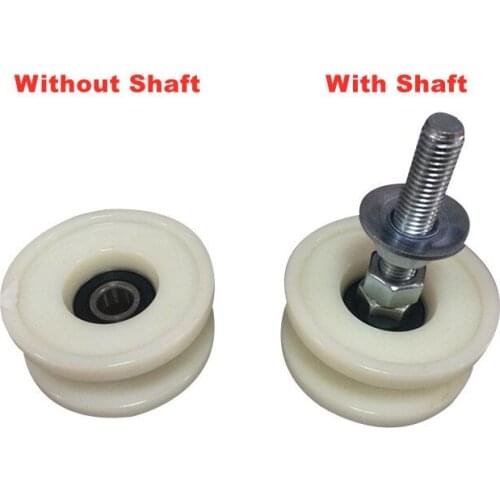 GAA456DH1 Escalator Handrail Guide Roller with Shaft 70*34*6201 Use for Otis 506NCE 1 Pack=10 Pieces