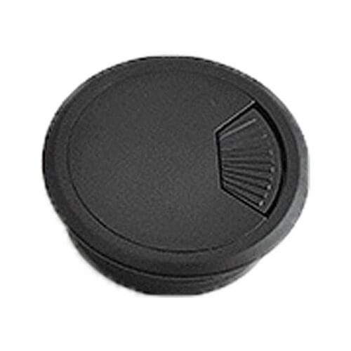 Table Desk Grommet Office Plastic Management Cable Tidy Wire Hole Cover Swivel Flap Plug Cord