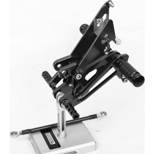 SMOK Motorcycle Pedal For Honda NC30 RVF400 NC35 RVF400 Aluminum Alloy Rearset Foot Pegs Footpeg