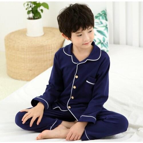 Kids Toddler Pajamas for Girls Boys pjs Autumn Spring Pajama Set Pijama Mujeer Pyjamas Sleepwear Suit 3 4 5 6 7 8 9 10 years old