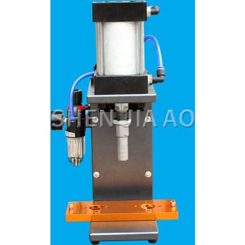 Desktop Pneumatic Card Badge Machine All Steel Body Family DIY Badge Machine With Mold Pneumatic Badge Machine Without Pump 1PC