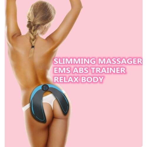 Hips Trainer, Electric Hips Trainer, Abs Stimulator Buttock Muscle Toner Smart Butt Toner Workout Equipment Ab Machine Fitness