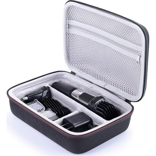 EVA Hard Travel Box Cover Bag Case for Philips Norelco Multigroom Series 3000/5000/7000 MG3750 MG5750/49 MG7750/49 Storage Bags