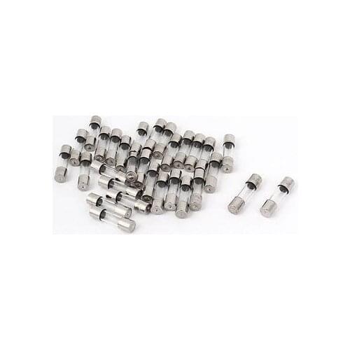 30 Pcs 250V 3.15A Fuse Fast Blow Glass Tube Fuses 5mmx20mm for Microwave Oven
