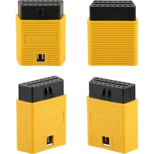 4pcs AUTOOL 16 Pin Scanner Launch OBD2 II ODB 2 Adapter Extension Universal Extension Connector For ELM327/AL519/Easydiag Tester