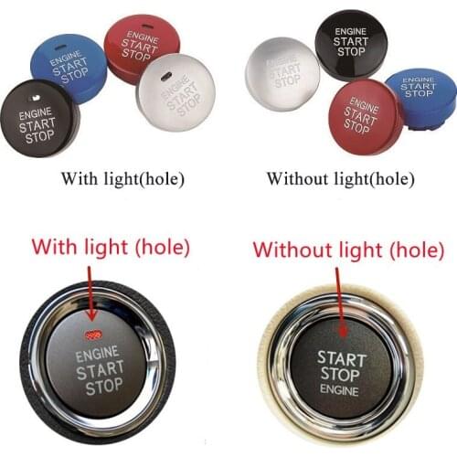 Car Interior Accessories Styling Start Stop Engine Ignition Cover Auto Button Case For TOYOTA Corolla Camry Rav4 CHR Prius GT86