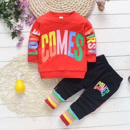 Brand Kids baby Clothing Set for Boys Autumn spring Fashion Boy Set Suits Children baby Clothes Sports Casual Sets
