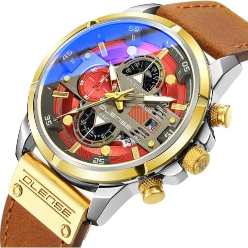NEW Top Brand Luxury Mens Watches Male Clocks Date Sport Military Clock Leather Strap Quartz Business Men Watch Gift