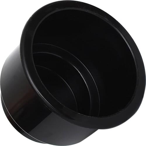 Black Side Hole Cup Drink Bottle Holder Car Boat Motorhome Accessories