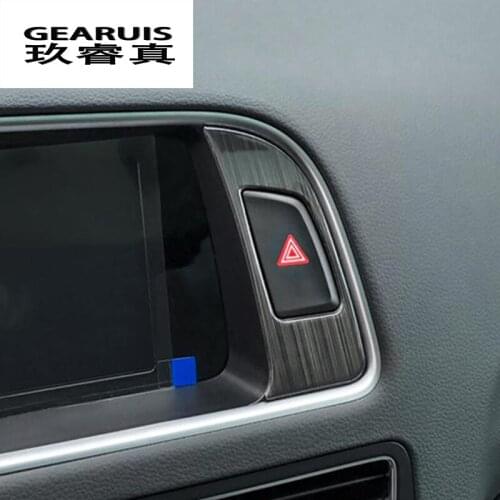 For Audi Q5 Car styling Cars hazard warning lights decorative light strip conversion dedicated Stickers Covers Auto Accessories