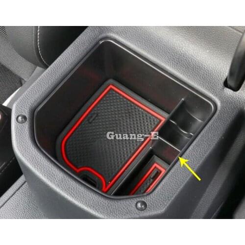 For Volkswagen VW T-ROC TROC 2017 2018 2019 2020 Car Storage Trim Container Center Console Cup Holder Gear Box Frame Armrest