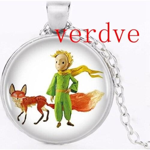 The Little Prince Logo Copper Chain Women Choker Statement Copper Pendant Necklace For Men Dress Accessories gift