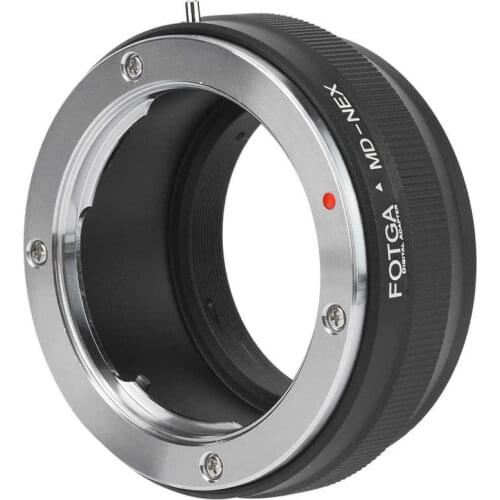 FOTGA Metal Lens Adapter Ring for Minolta MD Lens to Fit for Sony NEX Mirrorless Camera macro ring lens holder