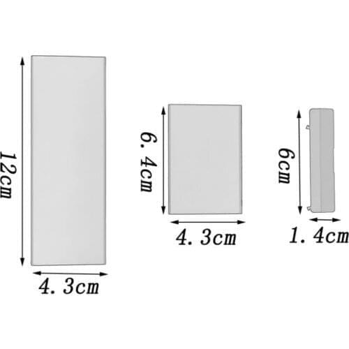 New Replacement Memeory Card Door Slot Cover Lid 3 Parts Door Covers for Nintendo Wii Console