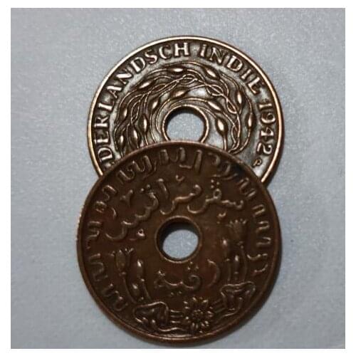 23mm Netherlands Indies ,100% Real Genuine Commemorative Coin,Original Collection