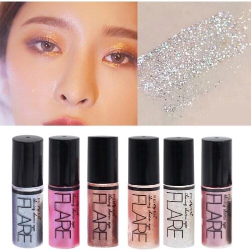 Pearlescent Eyeshadow Liner Stick Liquid Glitter Shimmer High Pigment Metallic Single Blend Sparkling Eye Makeup Cosmetic TSLM1