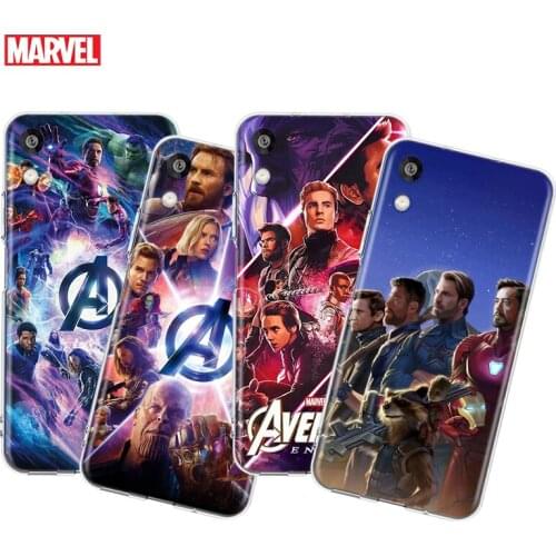 Transparent Cover Marvel Avengers Heroes For Honor 8S 8C 8X MAX 8A 8 7S 7A 7C Play 3E Prime Pro 2020 2019 Phone Case