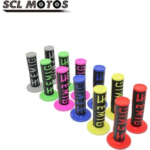 SCL MOTO set of left and right handles in six colors. 22 mm. Suitable for ATV motorcycle dirt and potholes. Bike cross-country