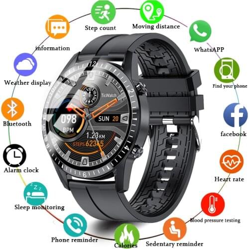 GEJIAN Bluetooth Call Smart Watch Men Waterproof Sport Fitness Watch Health Tracker Weather Display smartwatch Women for Xiaomi