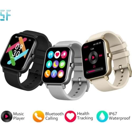 Zeblaze GTS 2 1.69 Inch Smart Watch With Music Men Women Full Touch Fitness Tracker Waterproof Smartwatch For Huawei Xiaomi