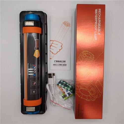 Camping Light Outdoor LED IP68 Professional Waterproof Light 7800mAh Portable Light Mobile Power Hiking Emergency Flashlight SOS