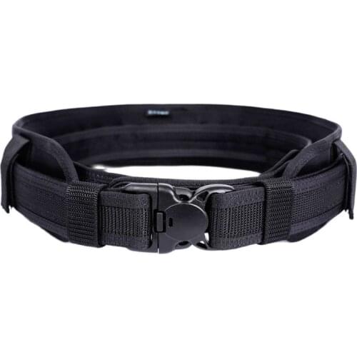 Tactical CS Waistband + outer waistband + inner belt Tactical waist Belt compatible with MOLLE tactical load reduction kit