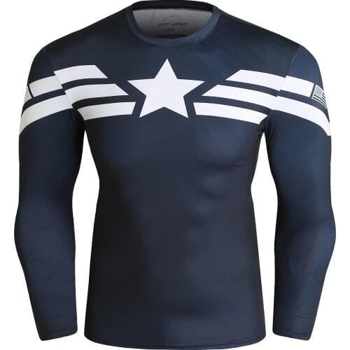 2021 Hip Hop Long Sleeve Top 3D Printing Fashion shirt for Men Sport Western rashguard Customize