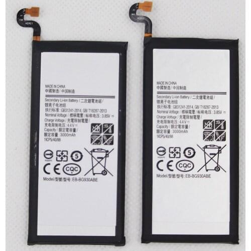 2pcs/lot 3000mAh EB-BG930ABE Battery For Samsung Galaxy S7 G9300 G930A Battery Replacement