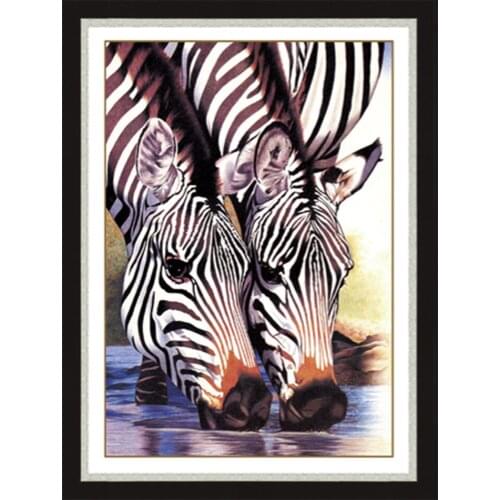 DIY Diamond Painting Animal zebra ,Special Shaped,Diamond Embroidery,Animal,Cross Stitch,3D,Diamond Mosaic,Decoration,Christmas