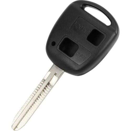 Car Accessories Keyless Cover Key Case Shell Guard Auto Replacement Error Free 2 Button for Toyota Yaris Camry RAV4 Corolla Echo