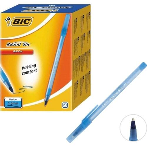 BIC Blue Handles