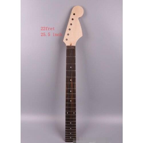 Electric guitar neck 22 Fret Locking Nut Rosewood Maple For ST Electric guitar