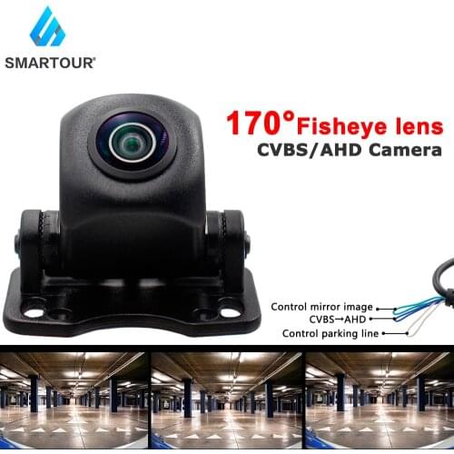 AHD Rear View Camera Fisheye Lens High Resolution Definition Starlight Night Vision Backup Hd Car Reverse Camera For Multimedia