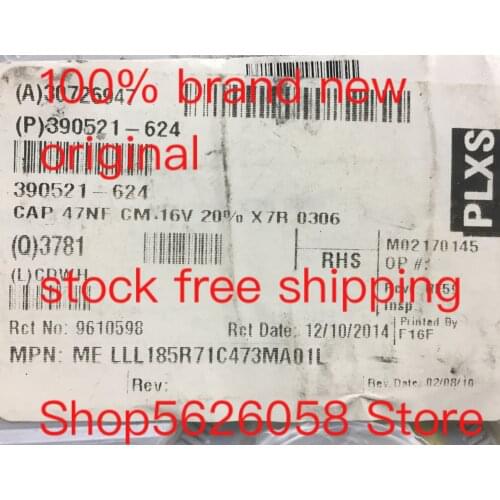 LLL185R71C473MA01L SMD 100% new original 50PCS/LOT STOCK