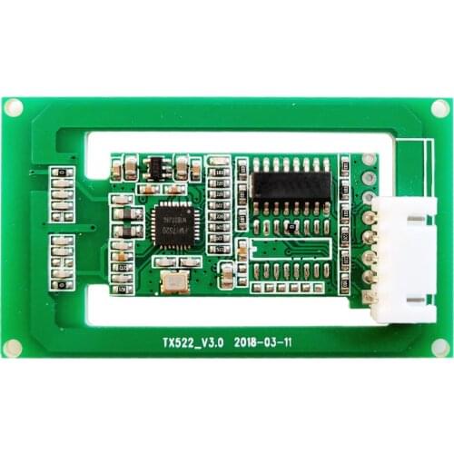IC card reader module RFID card reader electronic tag contactless induction card swipe serial port UART RS232