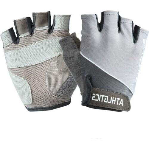 Mens And Womens Sports Non-Slip Fitness Half-Finger Bicycle Riding Gloves Unisex Sports Gloves