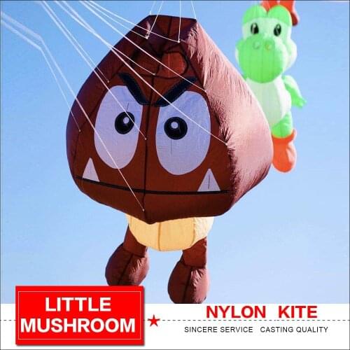 New Arrival 3m Mushroom Kite Pendant for Audlts High Quality Soft Inflatable Kites