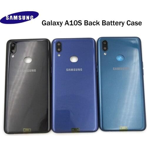 Samsung Galaxy A10S 2019 A107/DS A107FD A107M Plastic Battery Back Cover Door Housing Replacement Repair Parts Protection Case
